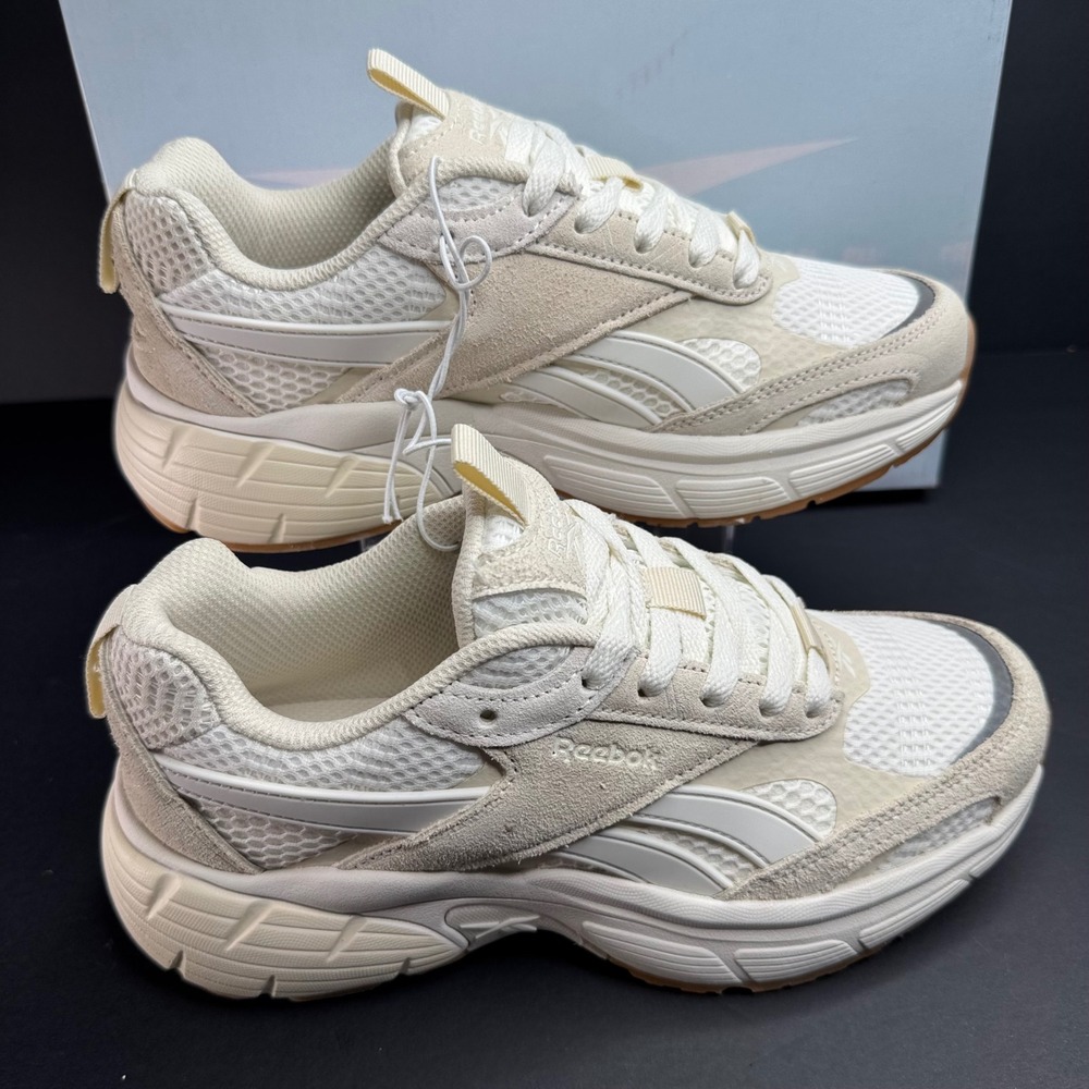 Reebok Chaos Womens Sneakers Natural Tan Suede Mesh FuelFoam AR30303W-CTT Size 7